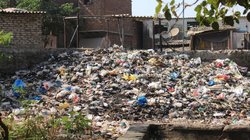 कचरे के ऊपर मंडरा रहे थे पक्षी, बच्चों ने ध्यान से देखा तो रह गए सन्न, तुरंत पुलिस को लगाया कॉल