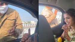 ट्रैफिक रूल तोड़कर जा रही दुल्हनिया, पुलिस ने रोकी कार तो चालान से बचने के लिए अपनाई ये तरकीब, VIDEO VIRAL