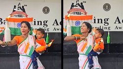 एक हाथ में बच्चा और दूसरे हाथ से करतब, महिला का Viral Video देख हैरान हुए यूजर्स, जज्बे को किया सलाम