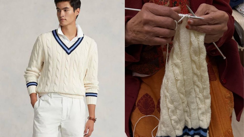 ralph lauren, man ralph lauren sweater Rs 31000, author mother knits replica of ralph lauren sweater Rs 31000