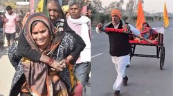 कहीं बेटा बैलगाड़ी खींचकर मां को ले गया कुंभ तो कहीं बहू ने सास को पीठ पर बिठाकर.., कलियुग में ऐसी संतान मिलना नसीब की बात, Viral Video कर रहा इमोशनल