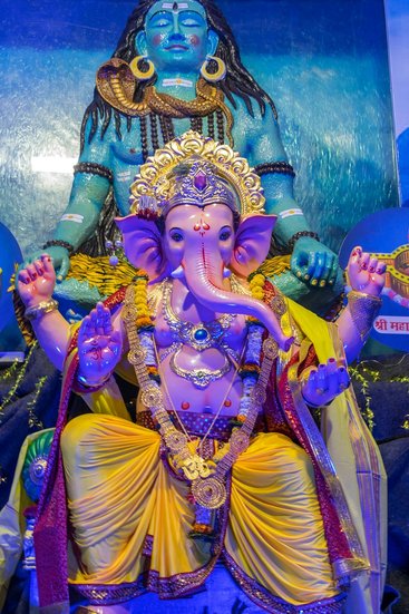 Lord Ganesha Human Head