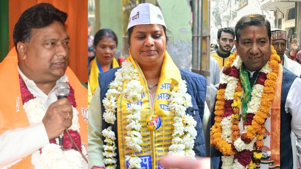 aap Rakhi Birla | bjp Kailash Gangwal | congress Jai Prakash Panwar