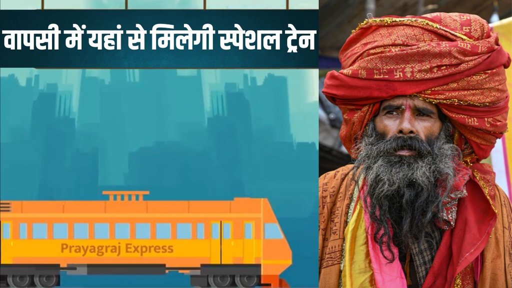 Mahakumbh Special Trains, Special Trains, Special Train List