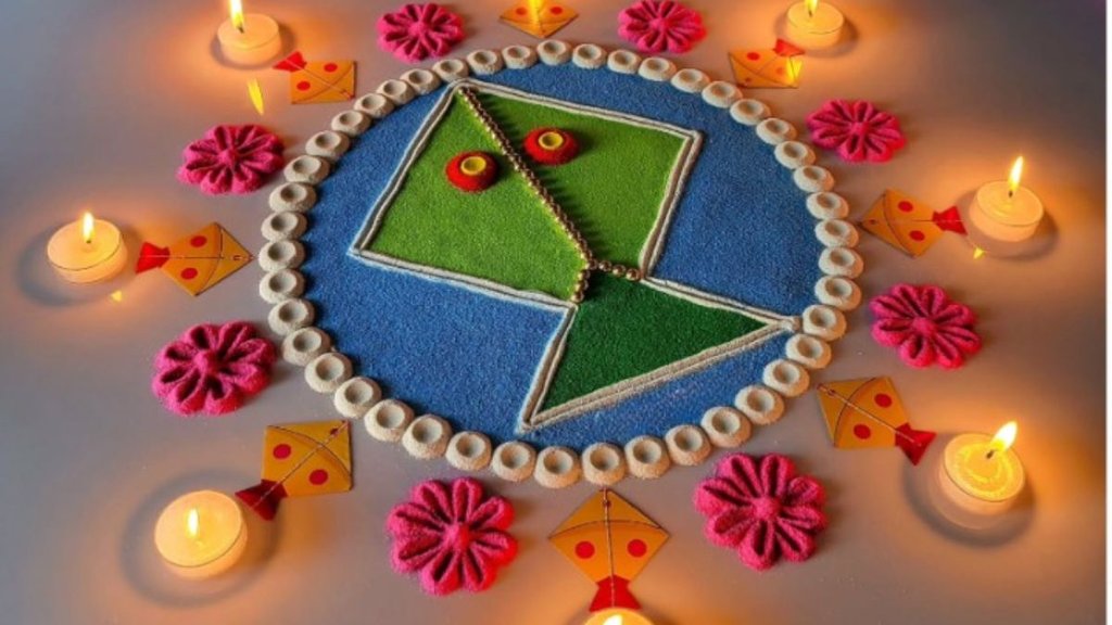 Makar Sankranti 2025। Makar Sankranti 2025 Rangoli Designs । Makar Sankranti 2025 Rangoli