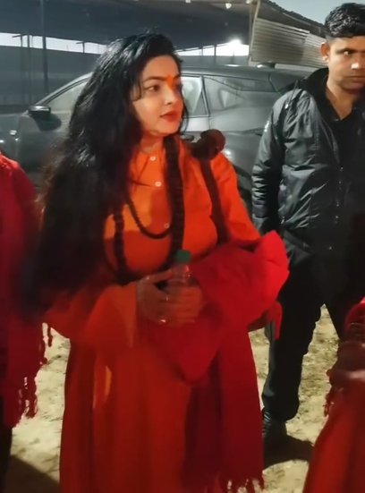 Mamta Kulkarni sanyas initiation