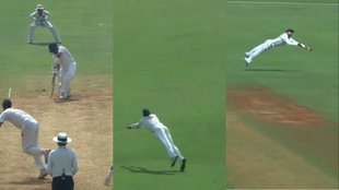 Ranji Trophy, Paras Dogra sensational catch, Ajinkya Rahane