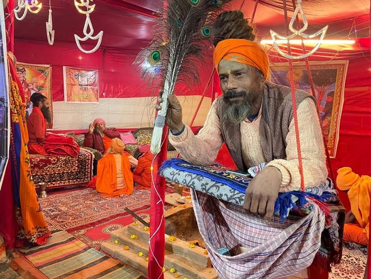 Mahakumbh Viral Sadhu and Saint
