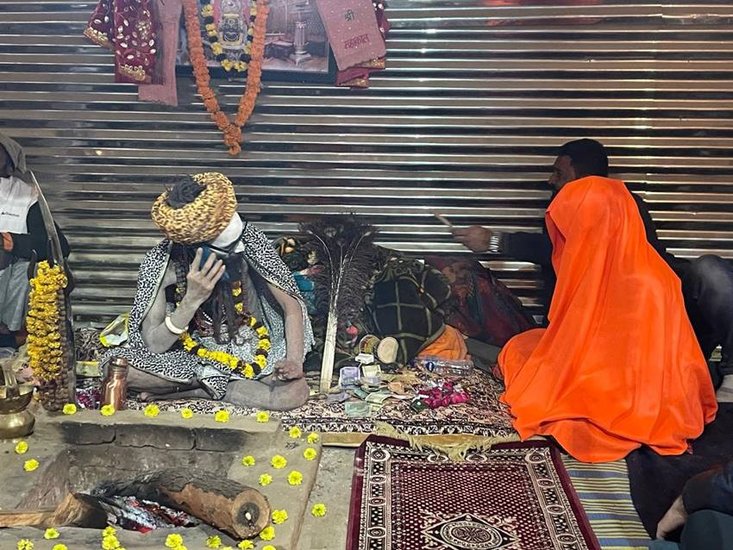 Mahakumbh Sadhu and Saint Photo VIral