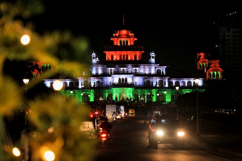 Jaipur Albert Hall Museum lighting