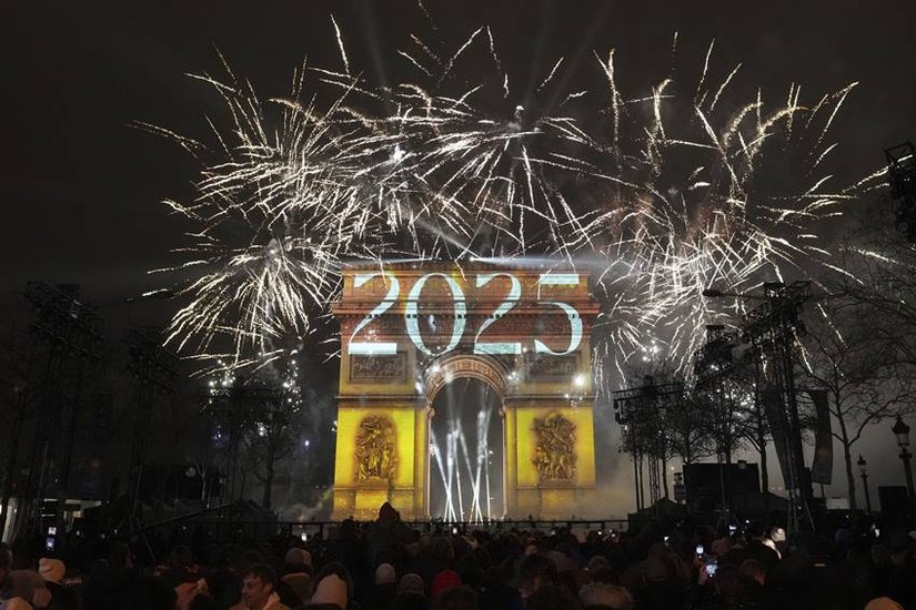 Paris New Year Celebrations 2025