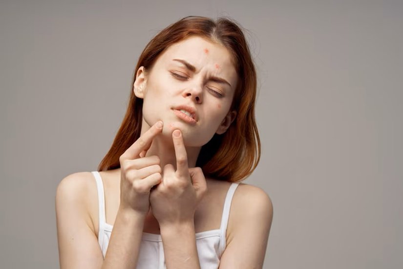 Pimples and health connection