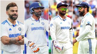 Rohit Sharma, Virat Kohli, Rishabh Pant, Shubman Gill, Ravindra Jadeja