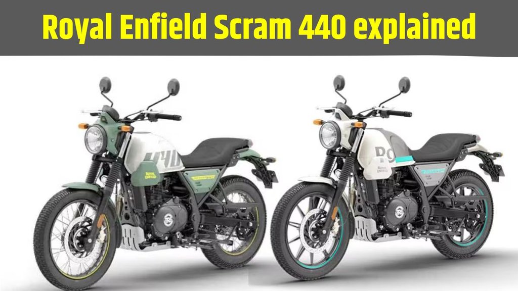 Royal Enfield Scram 440, Royal Enfield Scram 440 all variants, Royal Enfield Scram 440 variants explained, Royal Enfield Scram 440 variant wise price, features