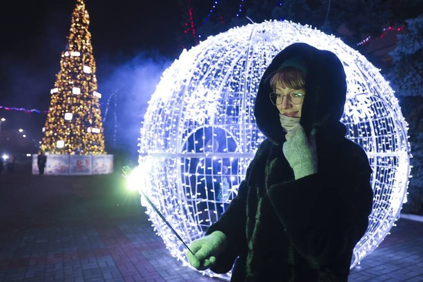 Russia New Year Celebrations 2025