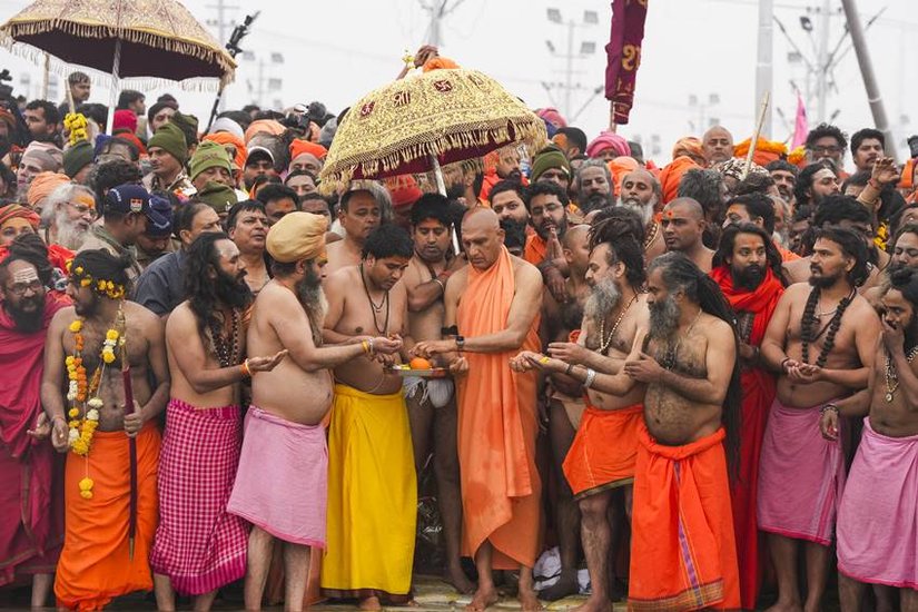 Maha kumbh Mela 2025 Naga Sadhu
