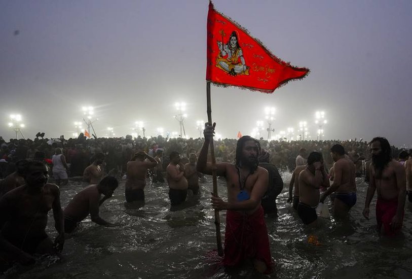 Maha kumbh 2025 Sadhu Photo