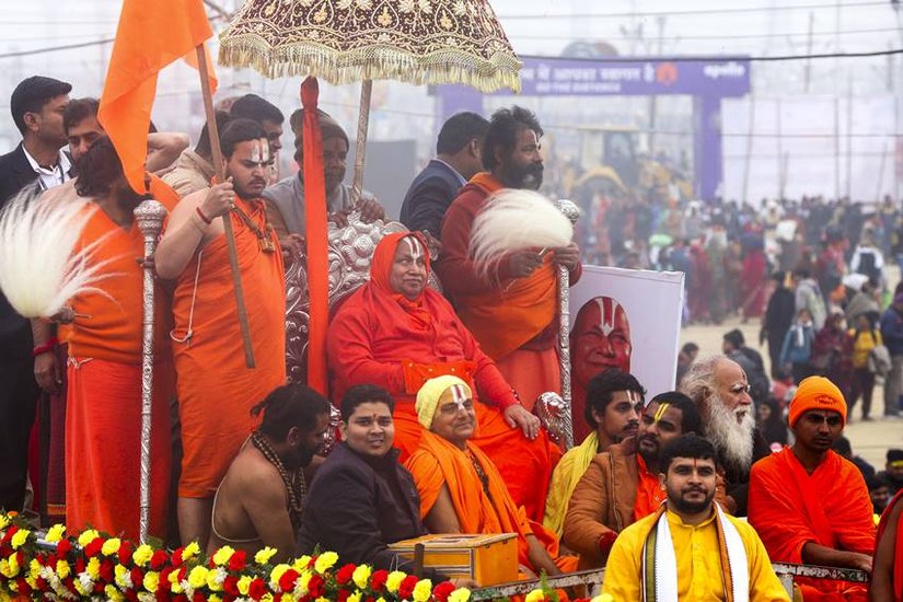 Maha kumbh 2025 sant mahatma photo