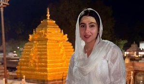 Sara Ali Khan Mallikarjuna Jyotirlinga