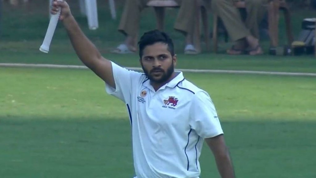 Ranji Trophy, Mumbai vs Jammu Kashmir, Shardul Thakur, Shreyas Iyer, Rohit Sharma, Ajinkya Rahane, Shivsm Dube, Paras Dogra, Shardul Thakur century, Shardul Thakur best score in first class cricket, शार्दुल ठाकुर