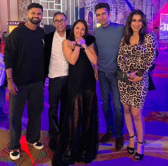 Shreyas Iyer Pics Viral With Mohammad Kaif's Wife Puja Yadav, Yuzvendra Chahal Dhanashree Verma Divorce Rumours, Shreyas Iyer Pics With Former Indian Cricketer's Wife