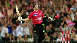 Sydney Sixers vs Perth Scorchers, BBL 2025, Big Bash League 2025, Moises Henriques, Steve Smith, Steve Smith century, Steve Smith hundred, स्टीव स्मिथ, बिग बैश लीग 2025, Sydney Sixers