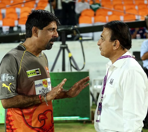 Sunil Gavaskar and Rohan Gavaskar