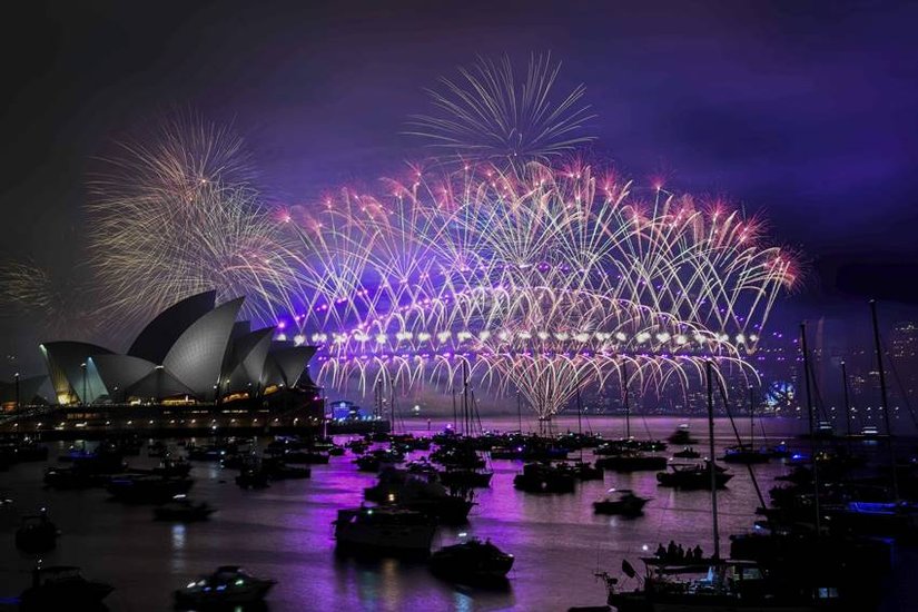 Sydney Opera House and Harbour Bridge