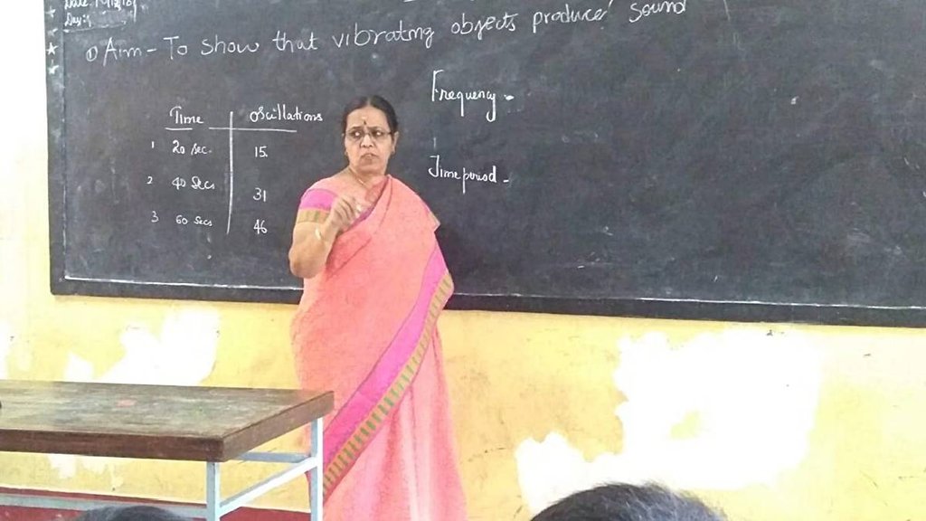 Teacher retired