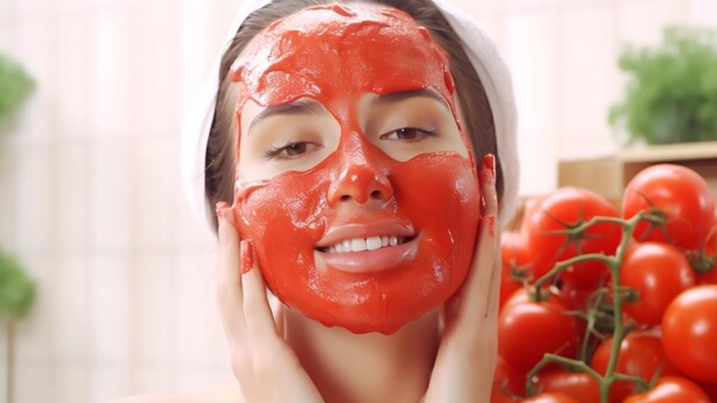 Tomato Facial at Home । Glowing Skin । DIY Tomato Facial