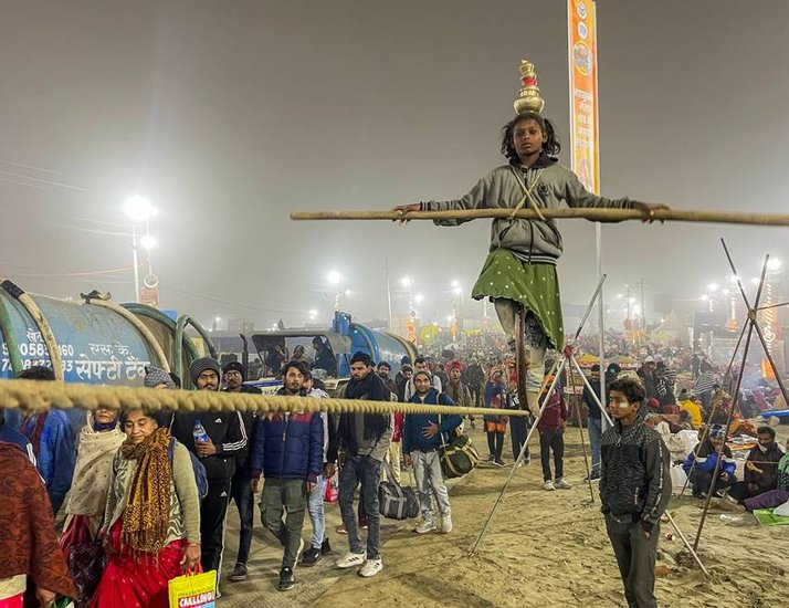  Maha kumbh 2025 Drone Image