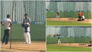 Virat Kohli, Sanjay Bangar, Virat Kohli Net Practice With Sanjay Bangar