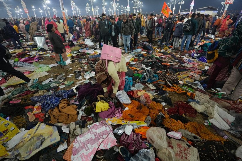 mahakumbh 2025 stampede during mauni amavasya snan