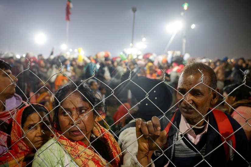 stampede during mauni amavasya snan