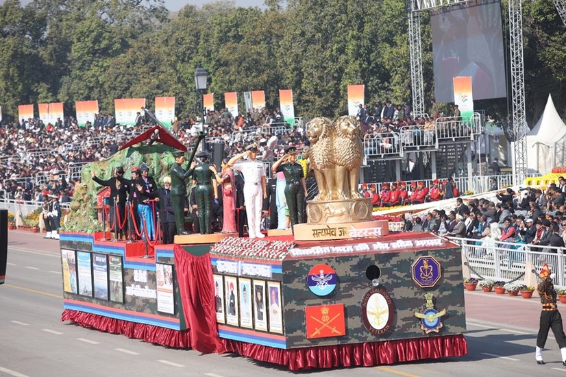 Apache helicopters Republic Day parade