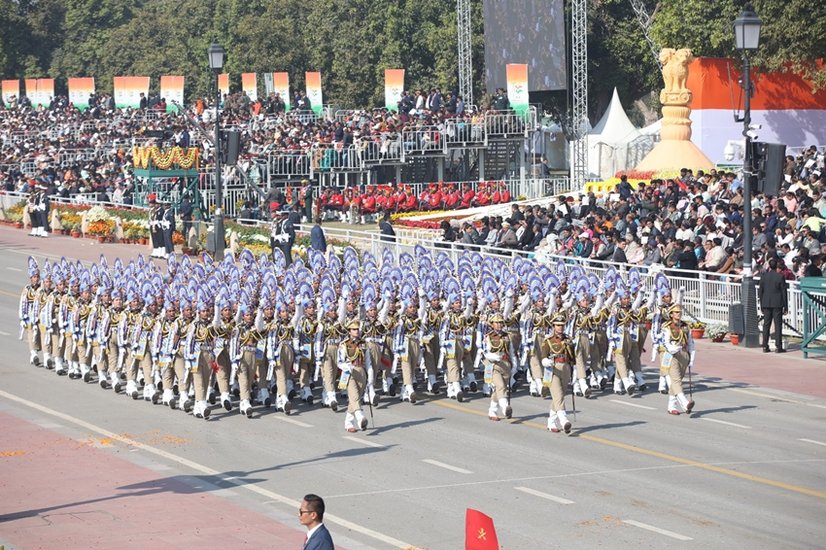 Cultural diversity at Republic Day Parade