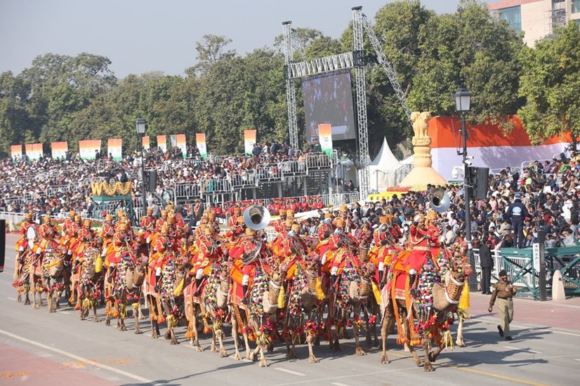 at Republic Day Parade