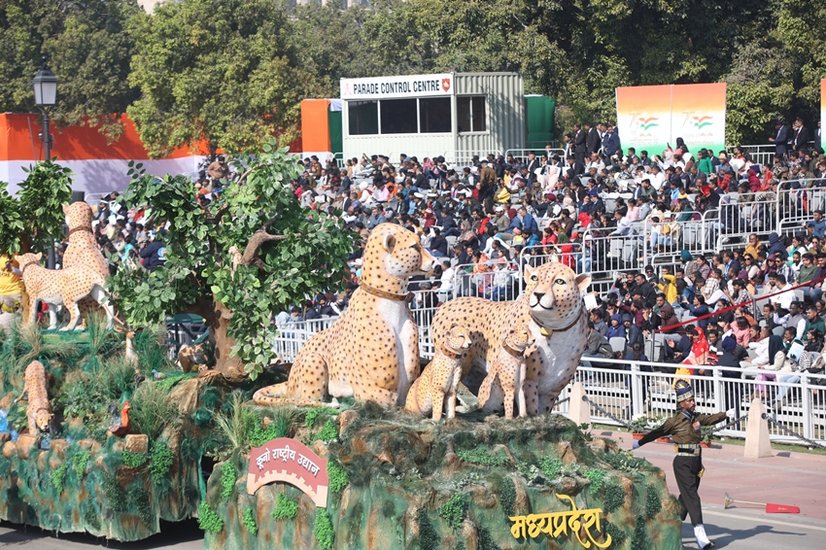 Military hardware showcased Republic Day