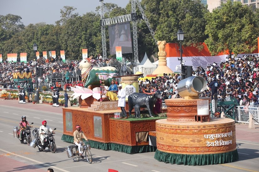Uttar Pradesh Kumbh Mela 2025 tableau