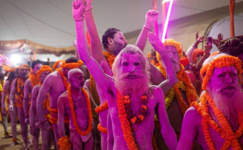 Naga Sadhus talks in Codewords