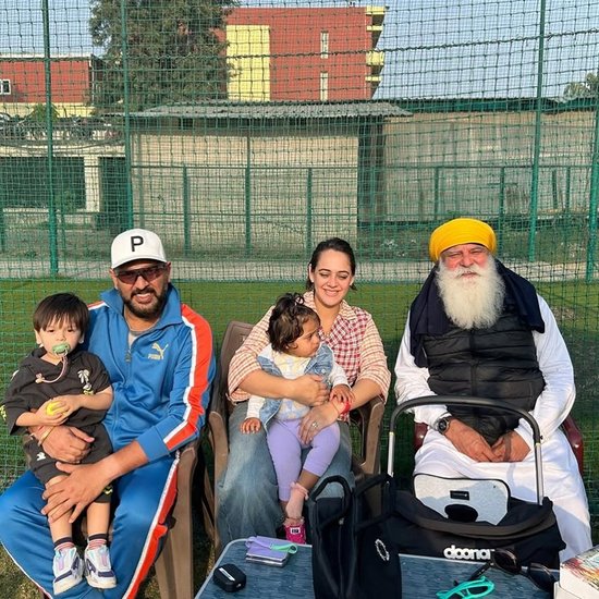 Yograj Singh and Yuvraj Singh