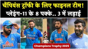 Team India squad for Champions Trophy 2025