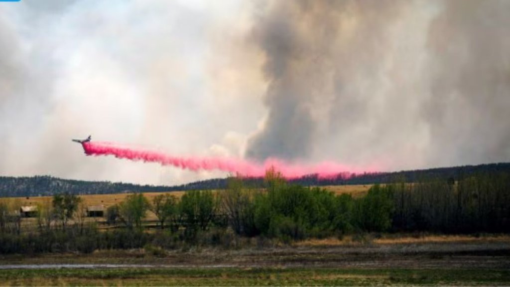 america fire | pink fire retardant | California |