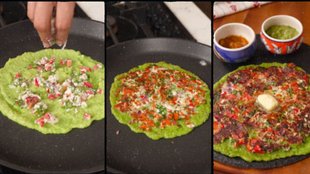 Matar Cheela Recipe । Matar Cheela । Winter Breakfast Recipe