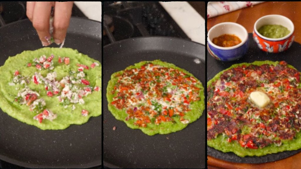 Matar Cheela Recipe । Matar Cheela । Winter Breakfast Recipe