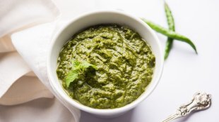 coriander chutney four different recipe