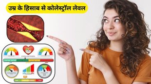 Cholesterol Level chart according to age