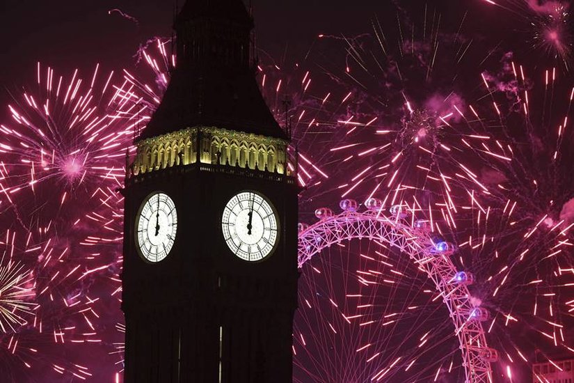 lizabeth Tower New Year Celebrations 2025