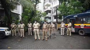 Maharashtra, navi mumbai, firing