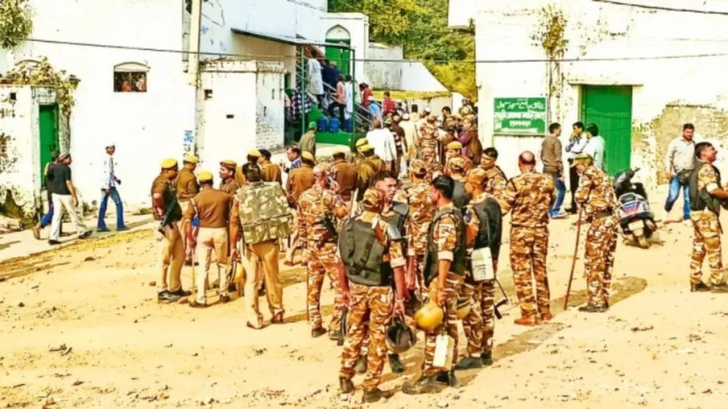 sambhal | encroachment | police |